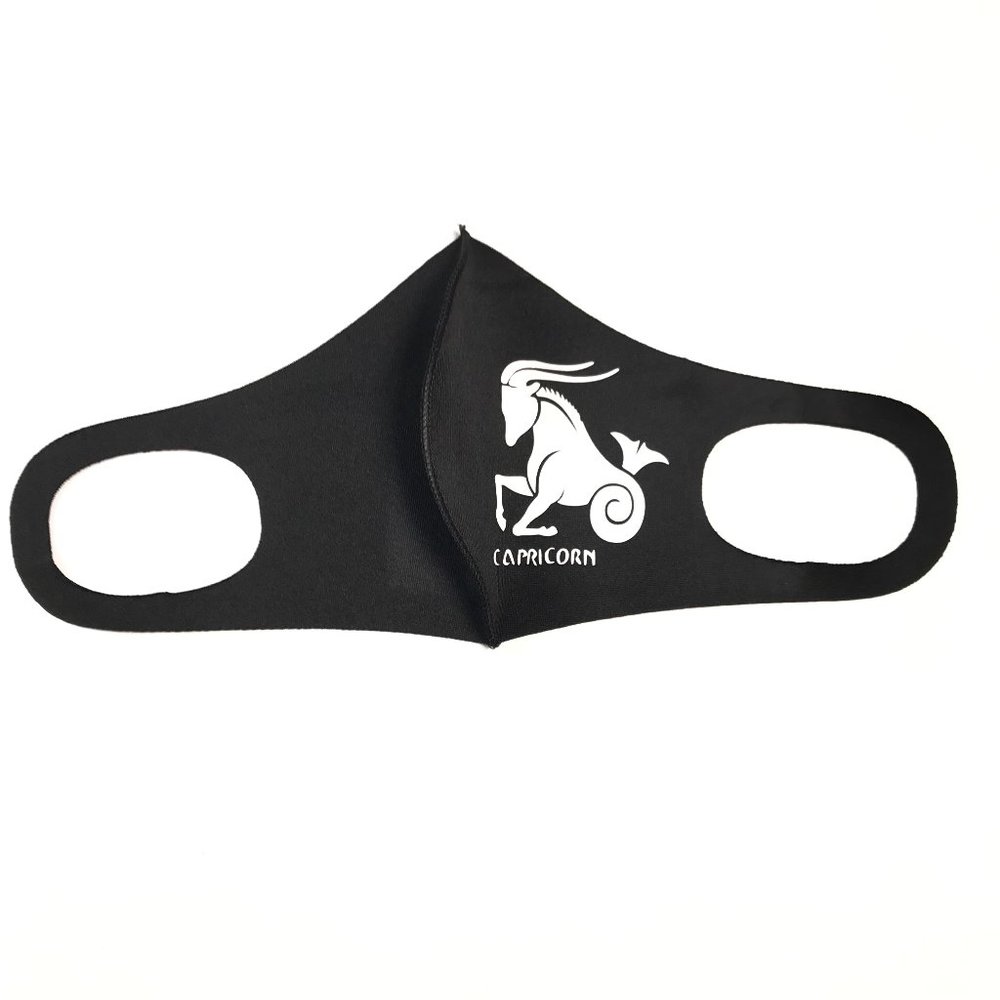 Capricorn Zodiac Sign Face Mask